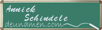 Annick Schindele Visitenkarte